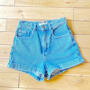 American Apparel shorts | high-waist | size 25